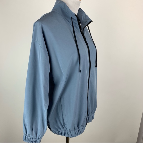 Summersalt Blue On The Go Zip Up Jacket Small - Picture 5 of 15